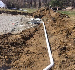 Excavated Land — Charlton, MA — Charlton Well Company Inc.