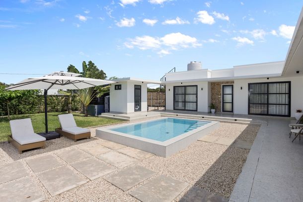 Lulu villa exterior with private pool