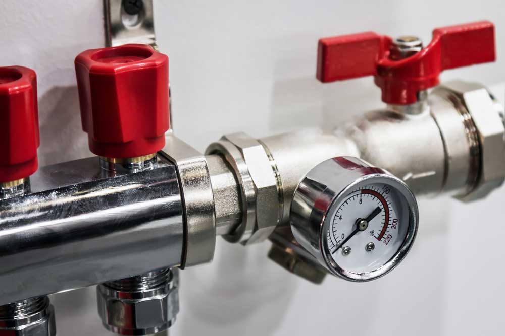 Pressure Gauge For Water Or Gas System — Mainline Plumbing & Civil Pty Ltd In Dubbo, NSW