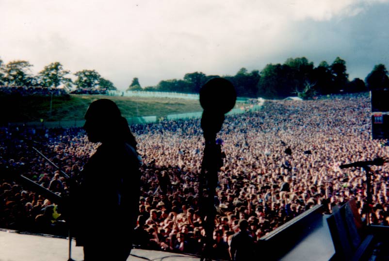 view from here Slane Castle Neil Young Booker T & the MGs 1993