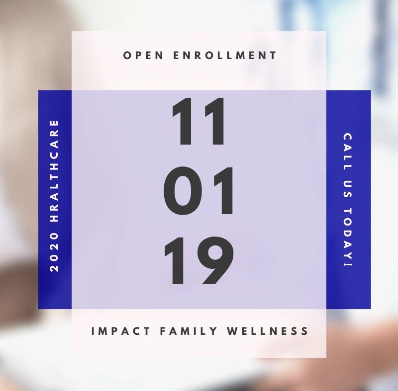 A sign that says open enrollment on it