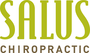Logo for Salus Chiropractic, green text on white, 