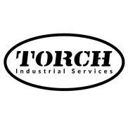 Logo for Torch Industrial Services in a black oval.