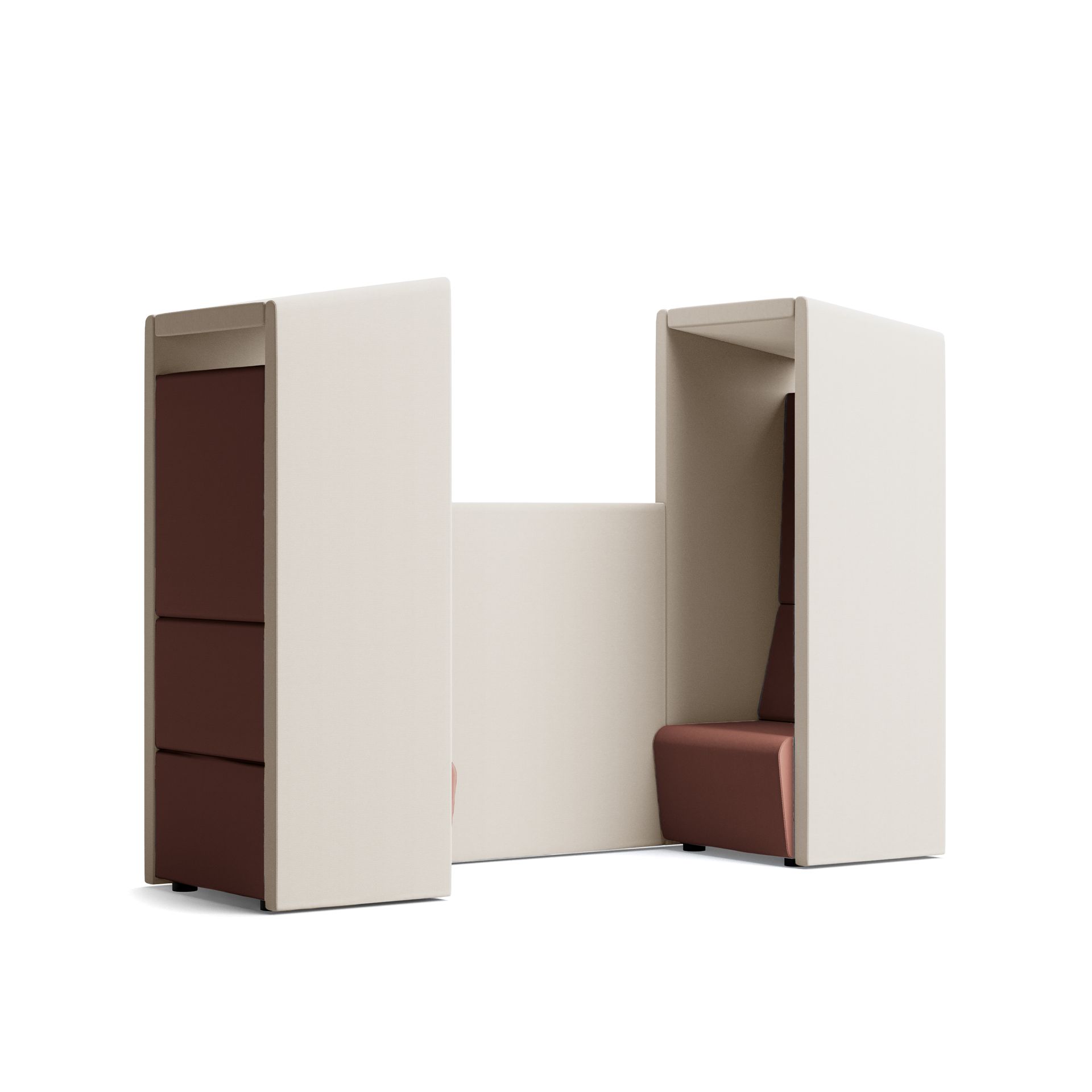 Two seat sofa pod unit