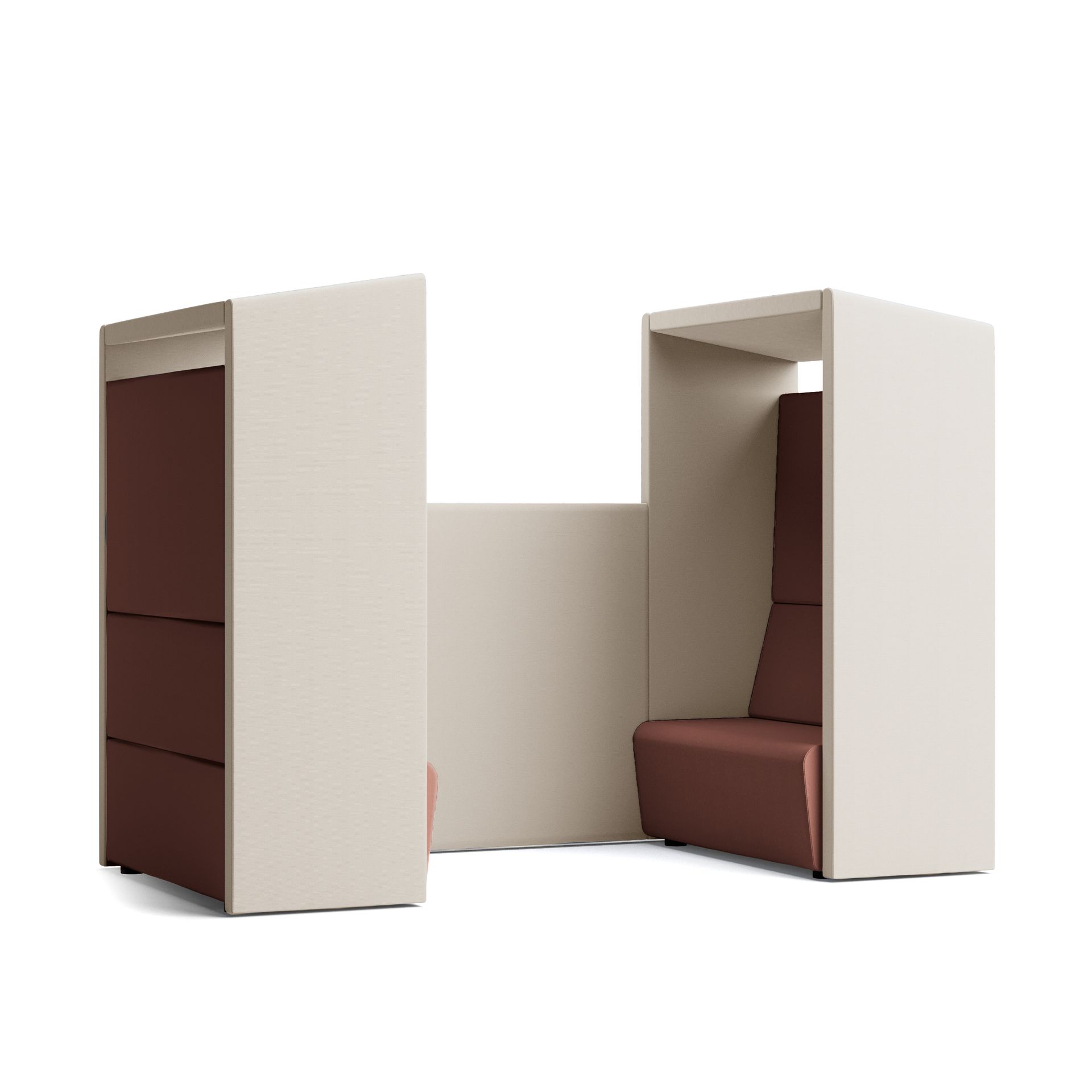 Four seat sofa pod unit