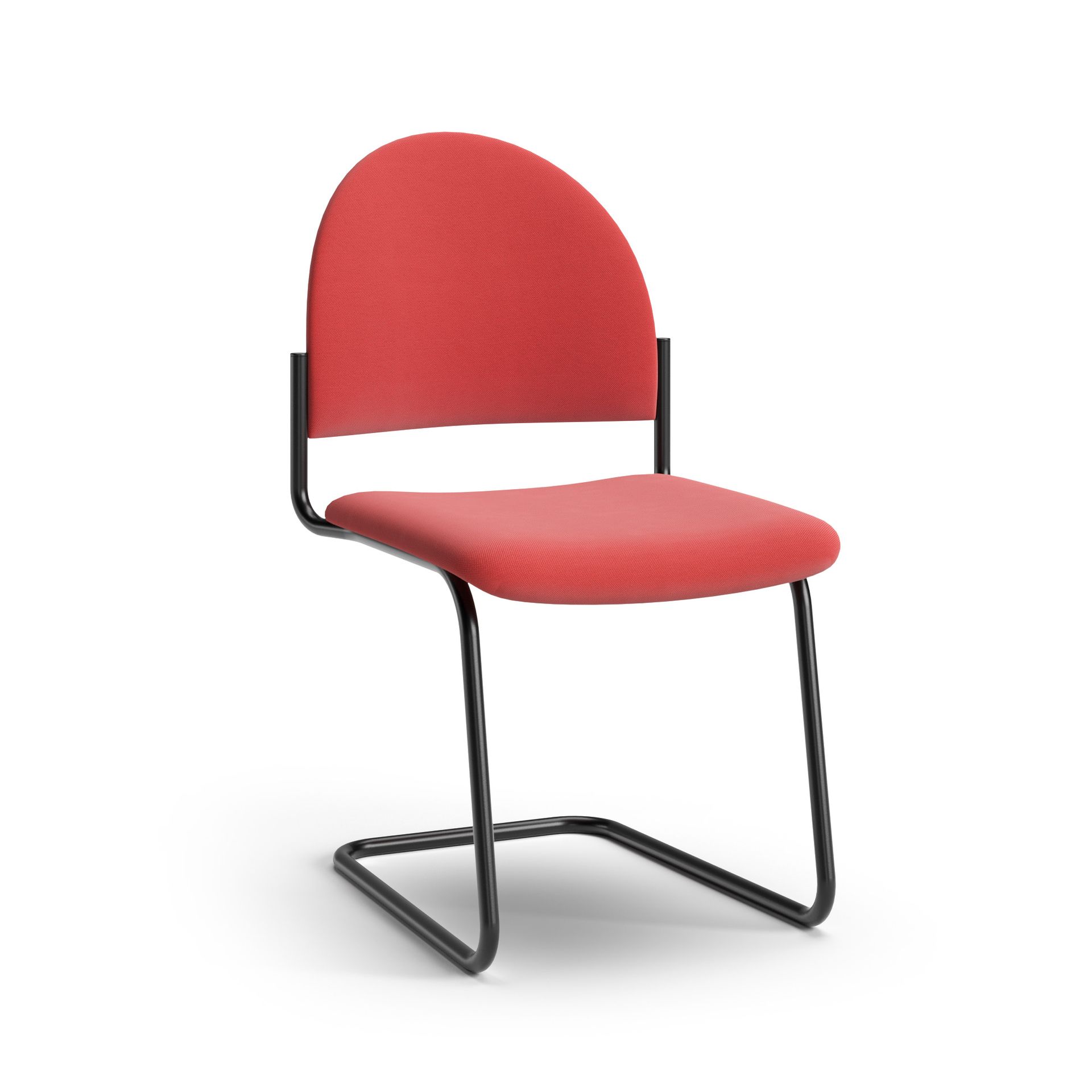 Stackable cantilever chair