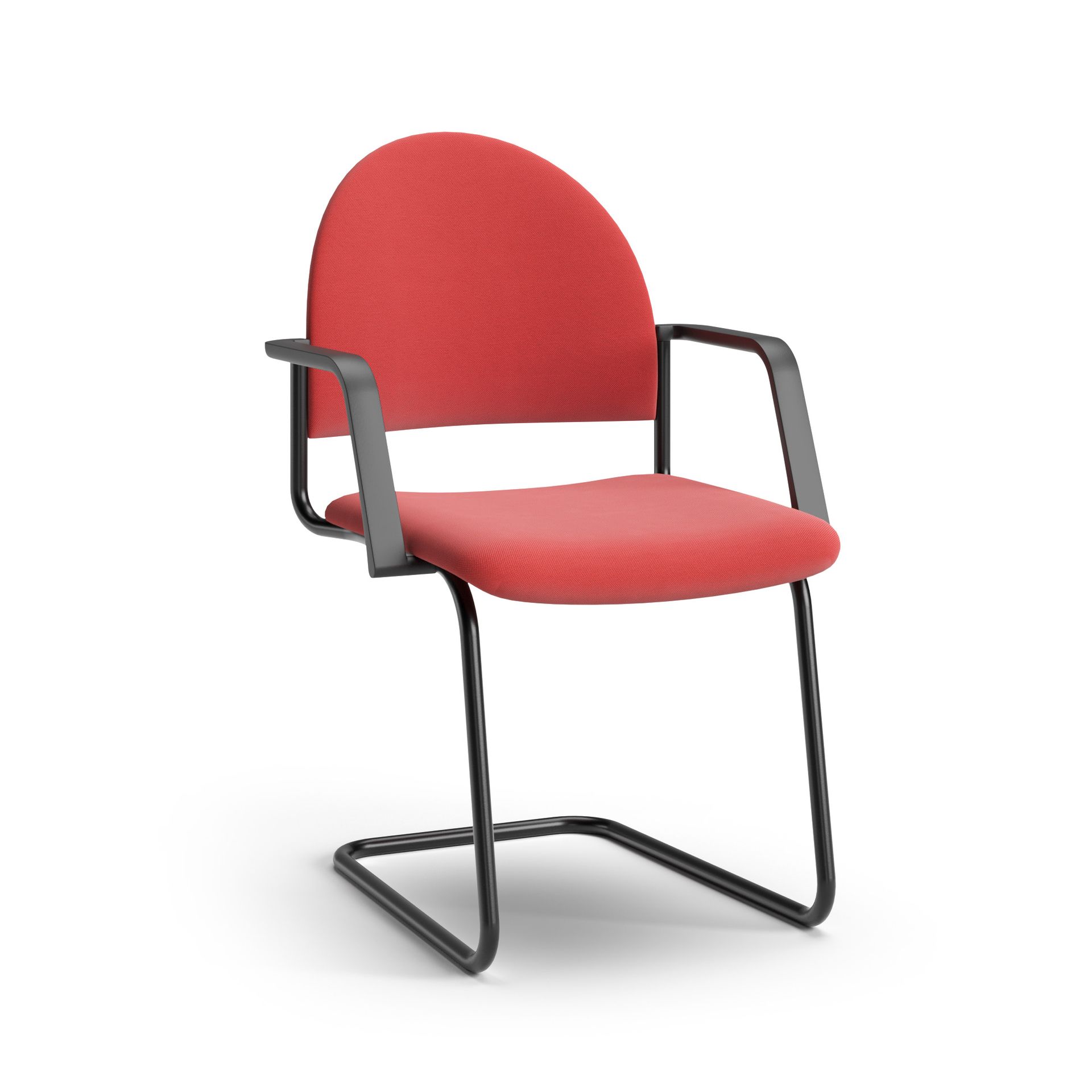 Stackable cantilever chair