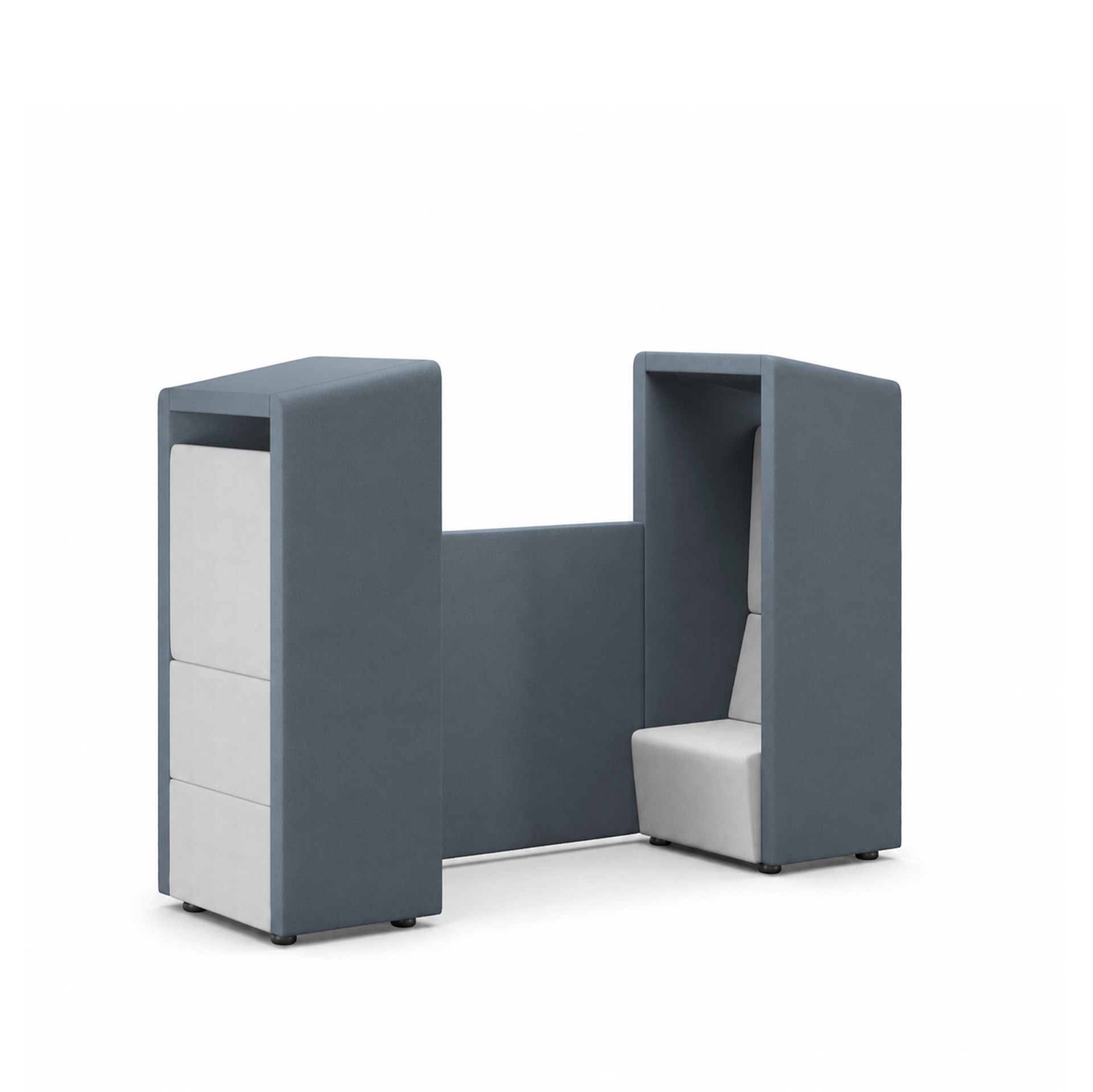 Two seat sofa pod unit