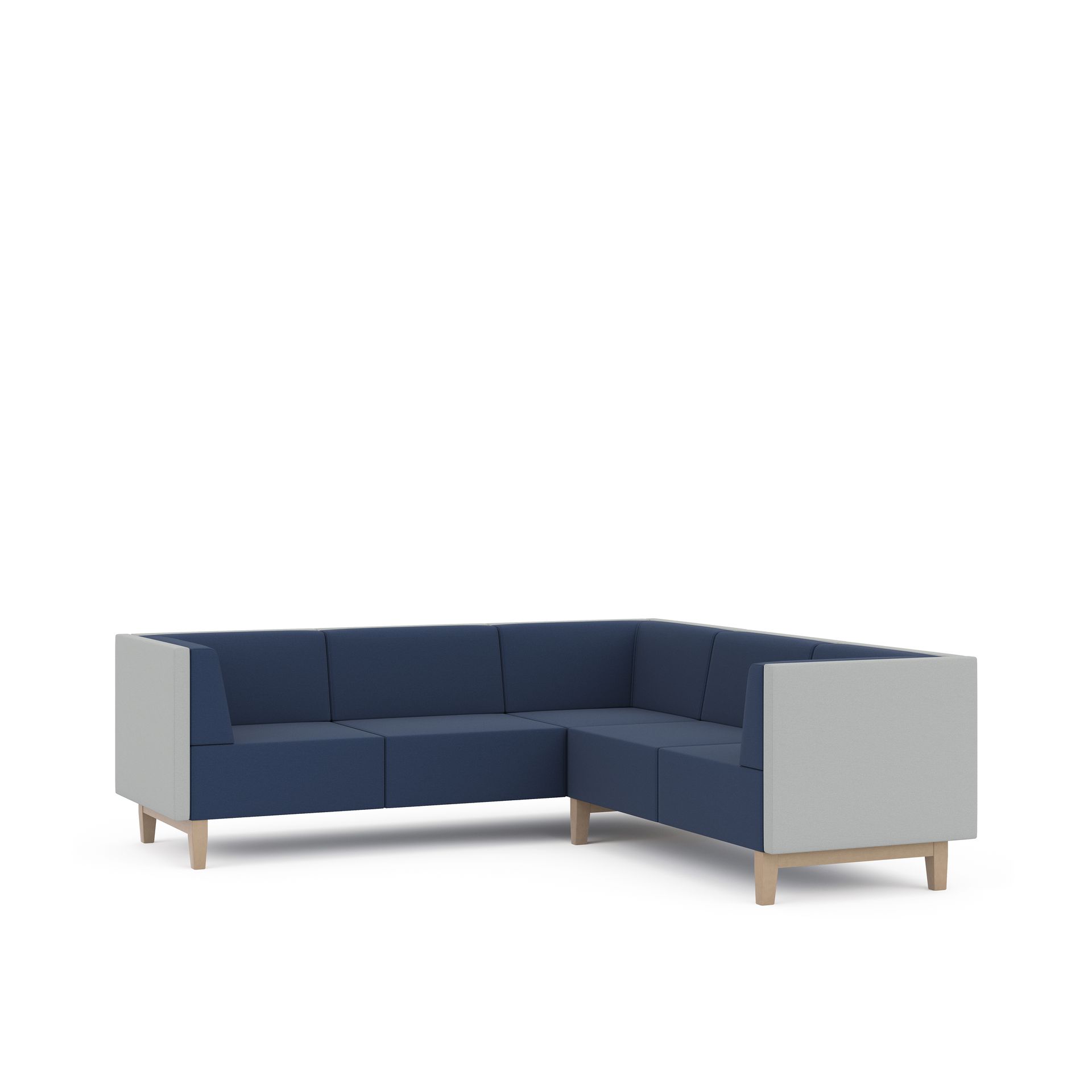 Five seater L-shaped sofa