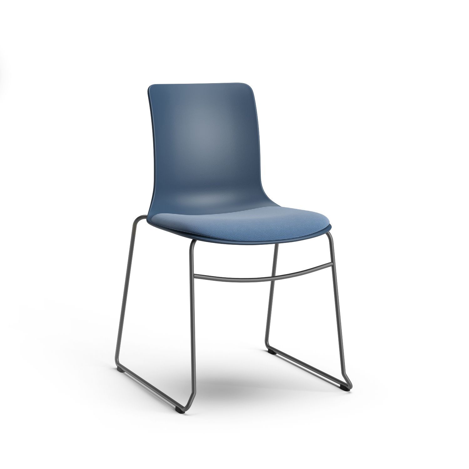 Stackable cantilever chair