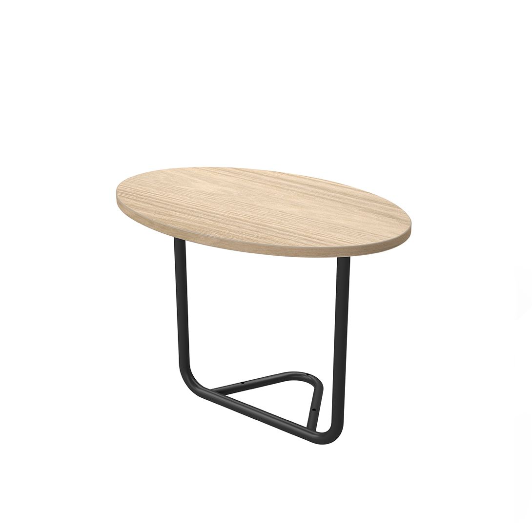 Elliptical raised table