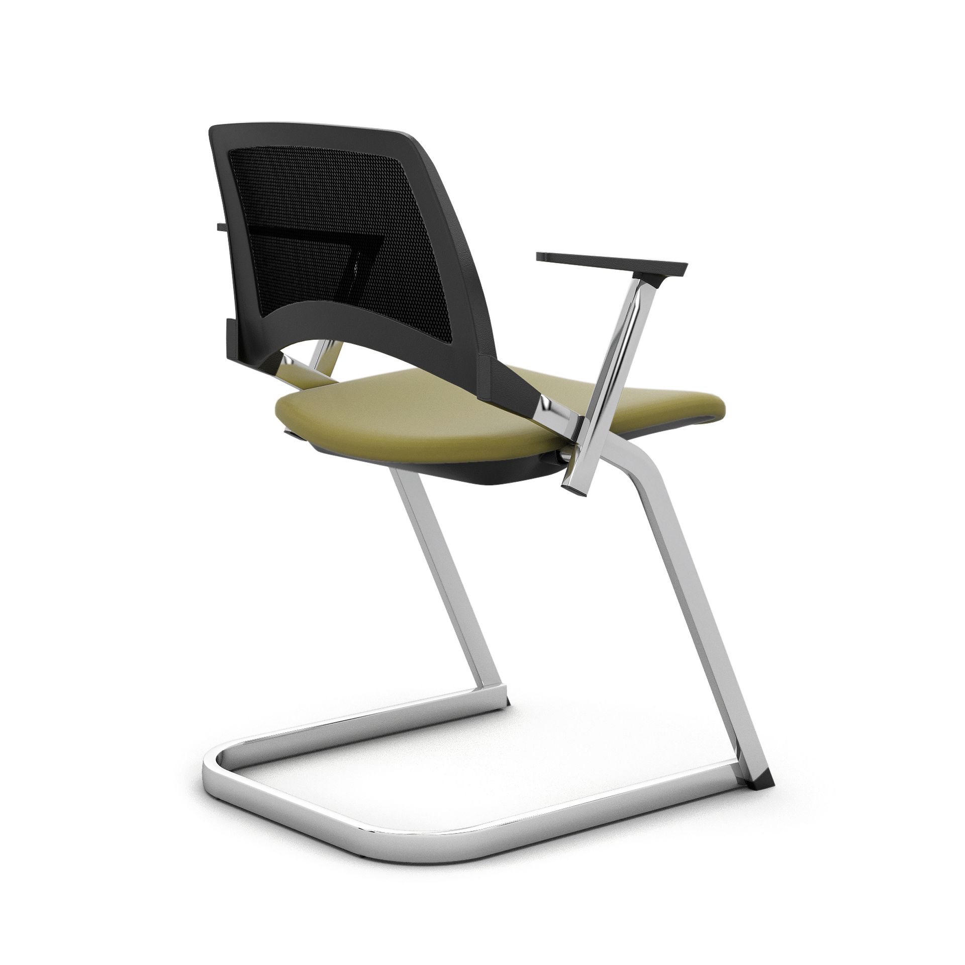 Stackable cantilever chair