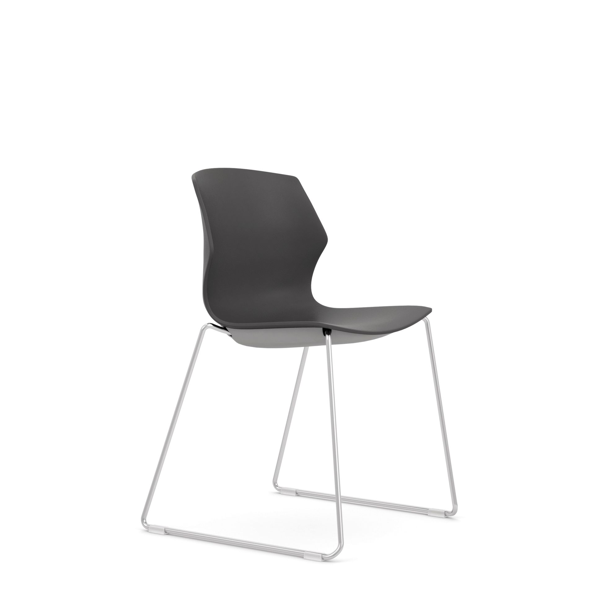 Stackable sled chair