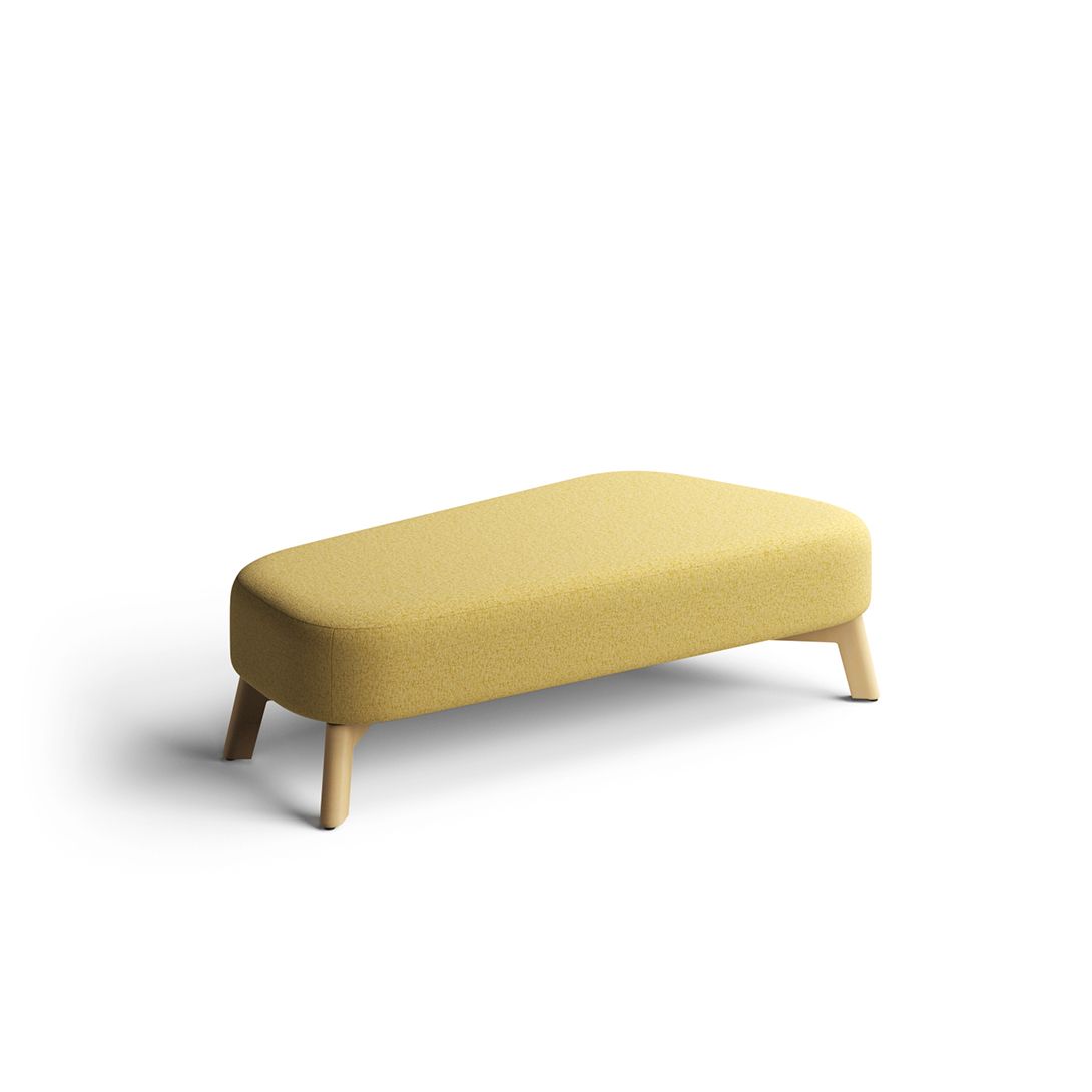 Small modular bench