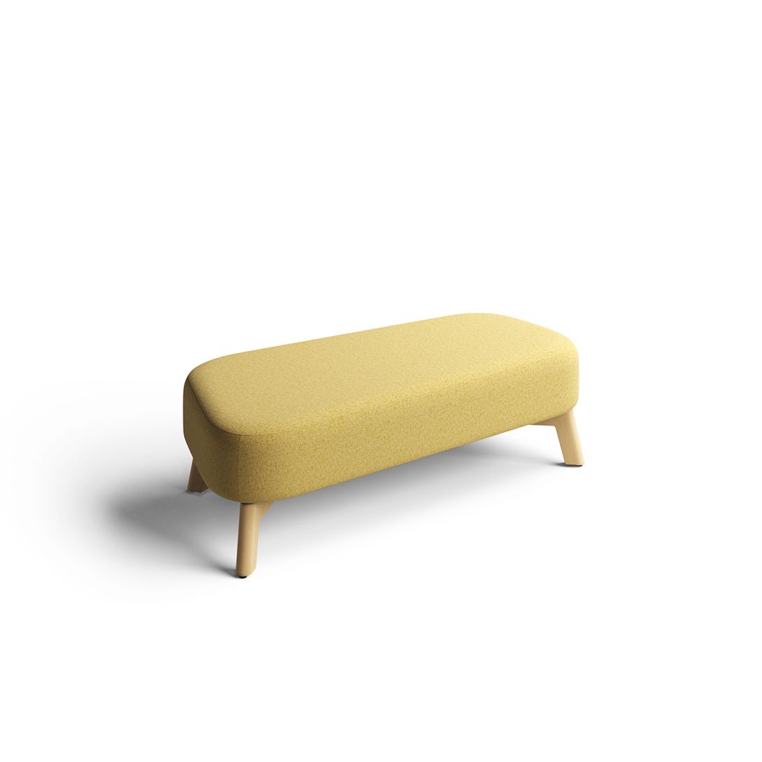 Small modular bench