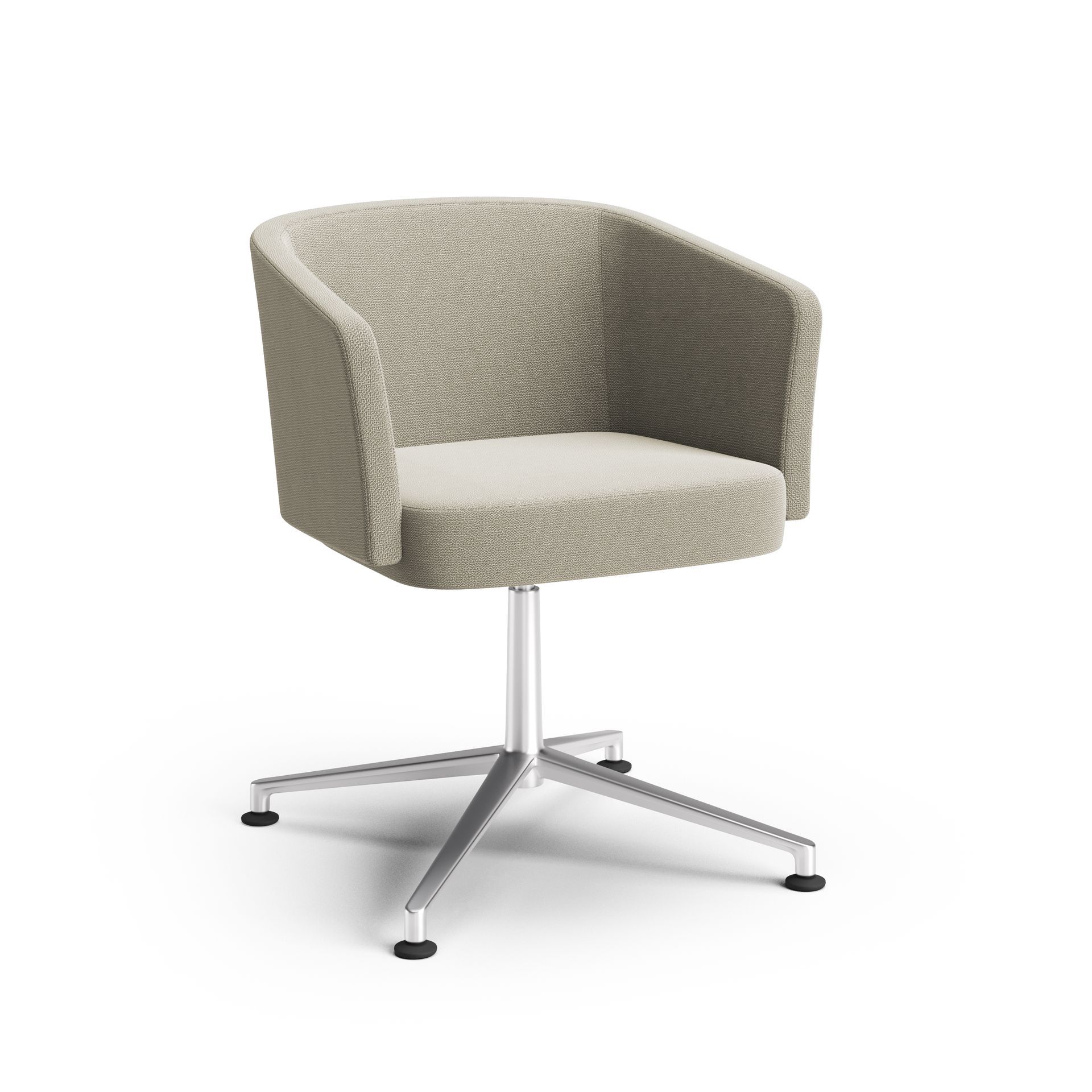 Swivel chair on 4 star base