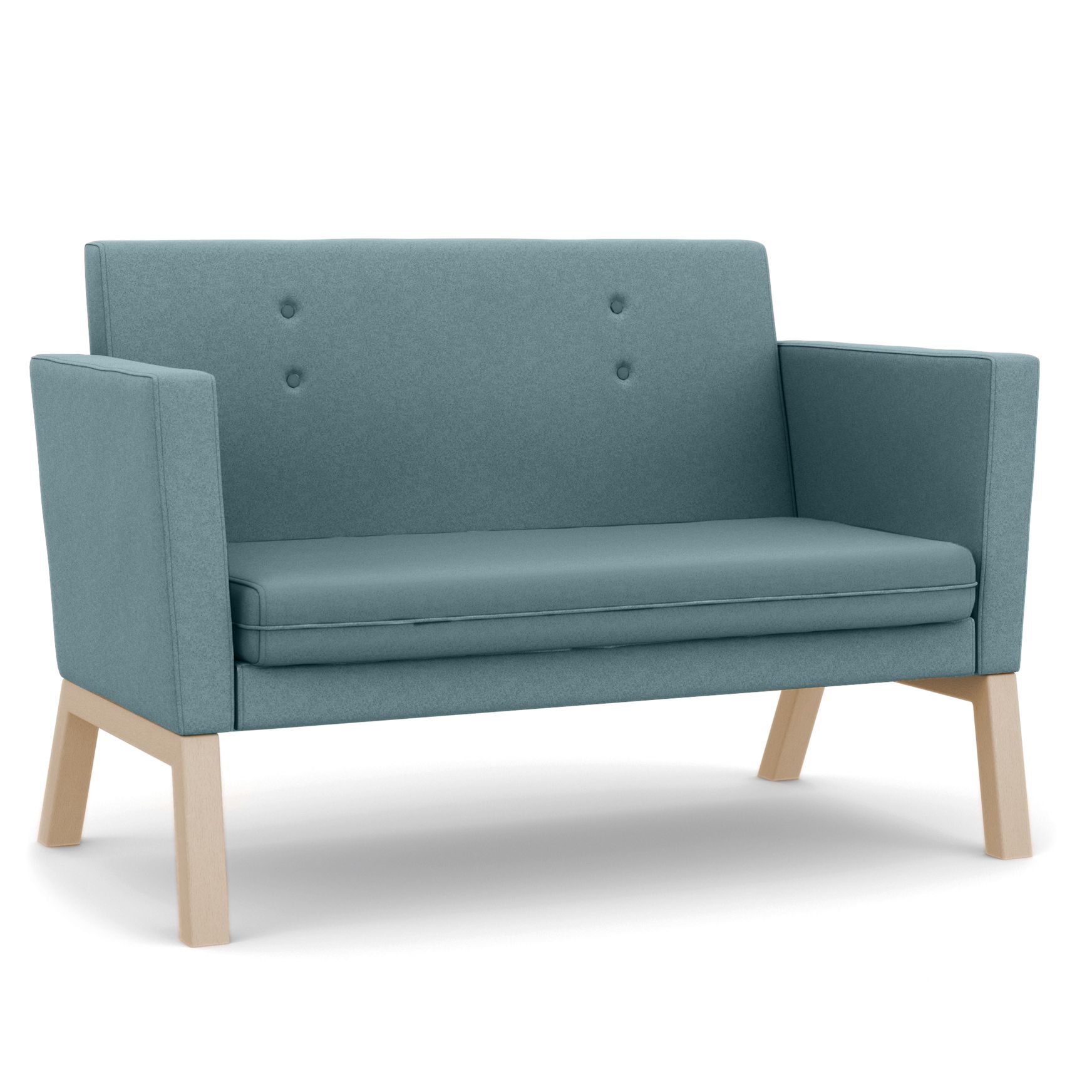Medium back two seater