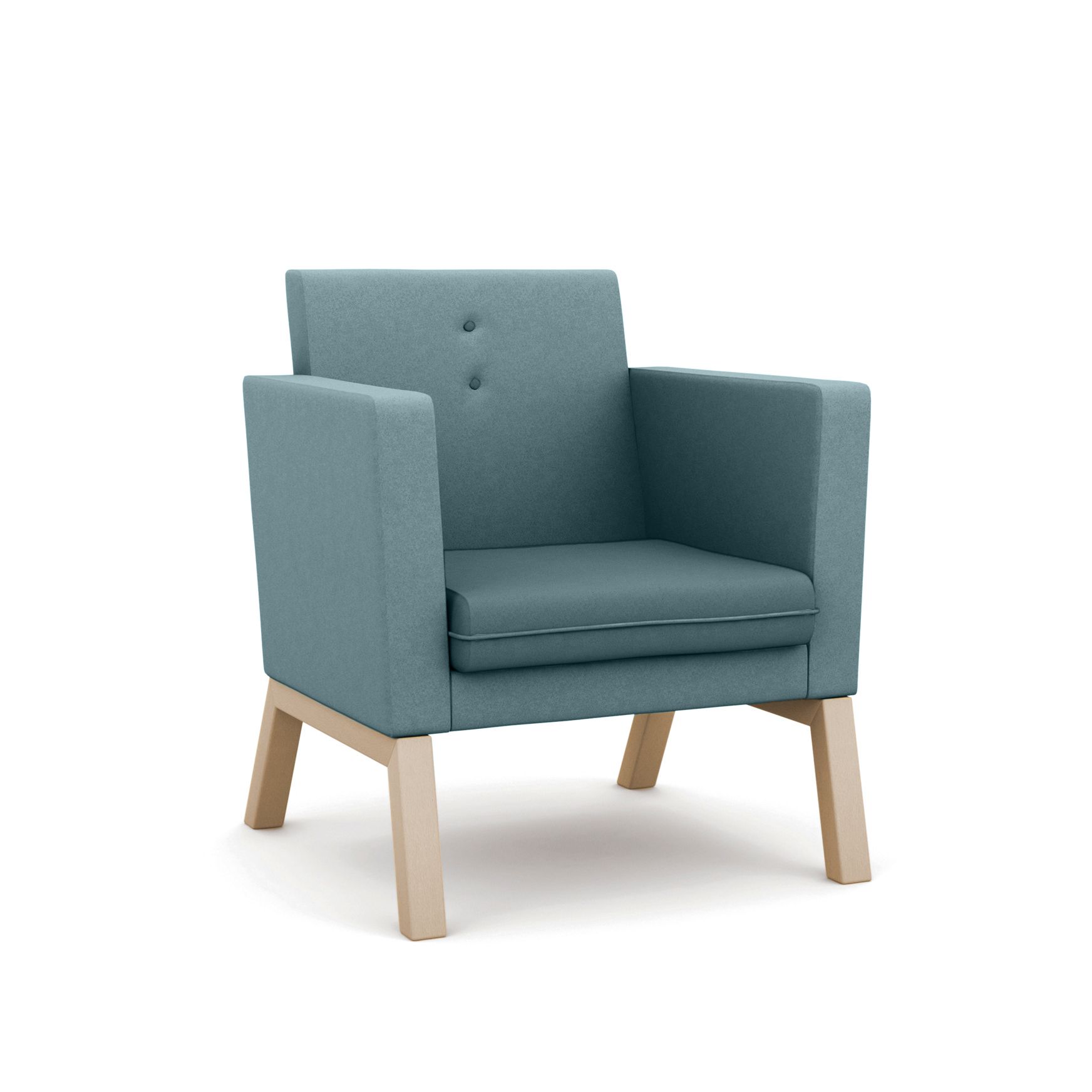 Medium back chair