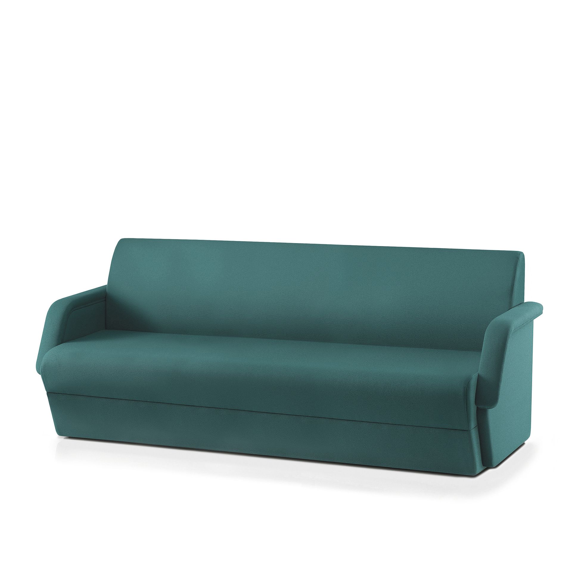 Treble seat with arms