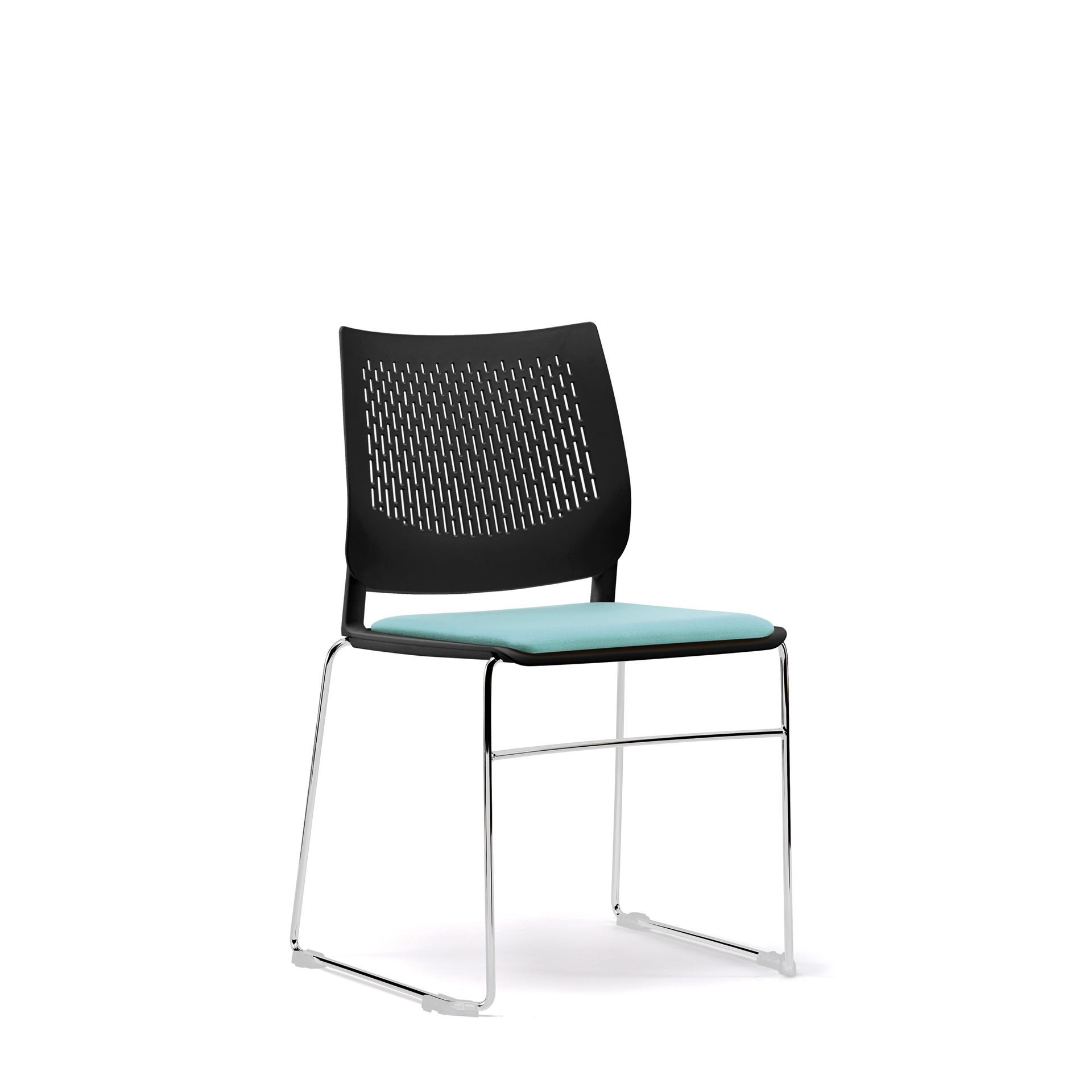 Stackable sled chair