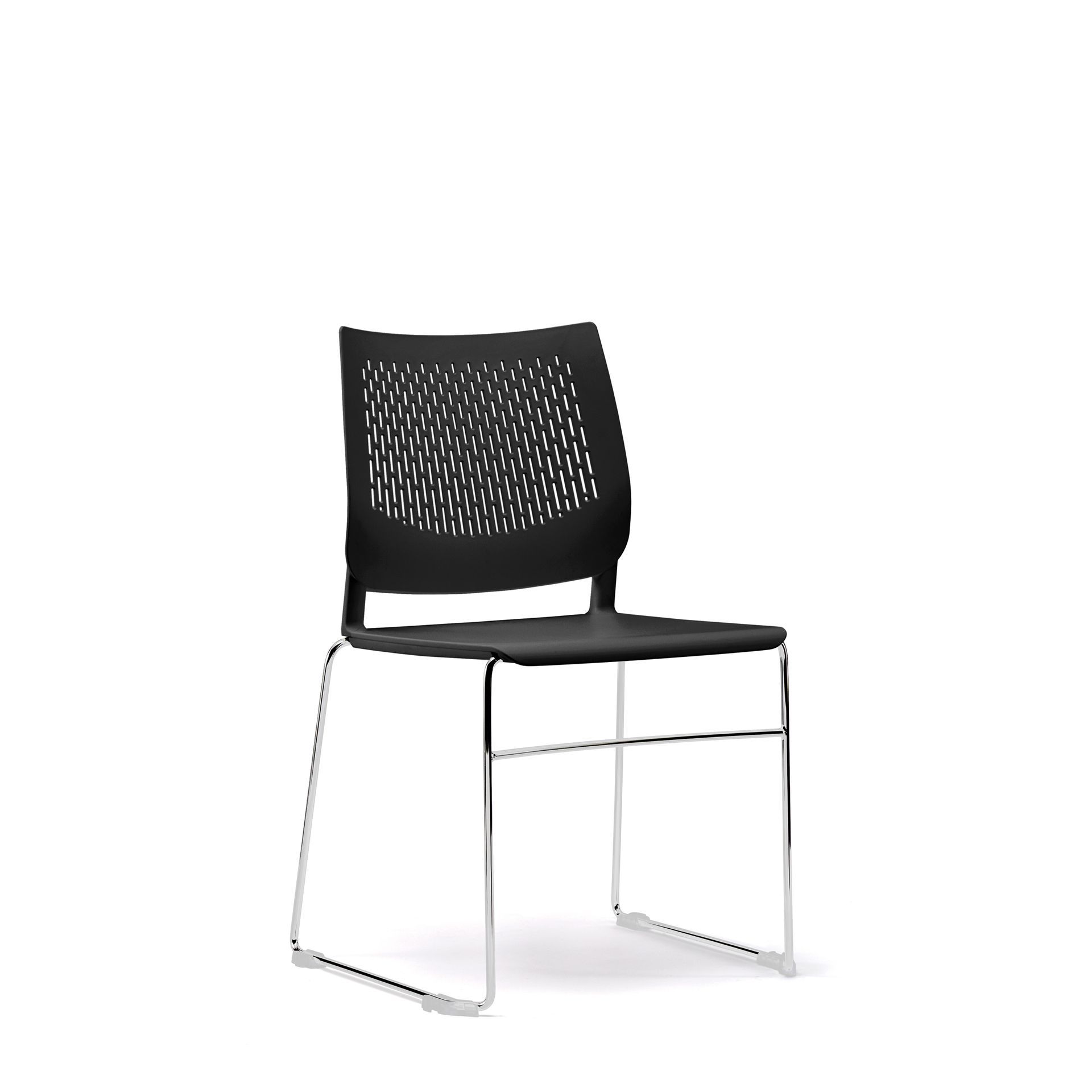 Stackable sled chair