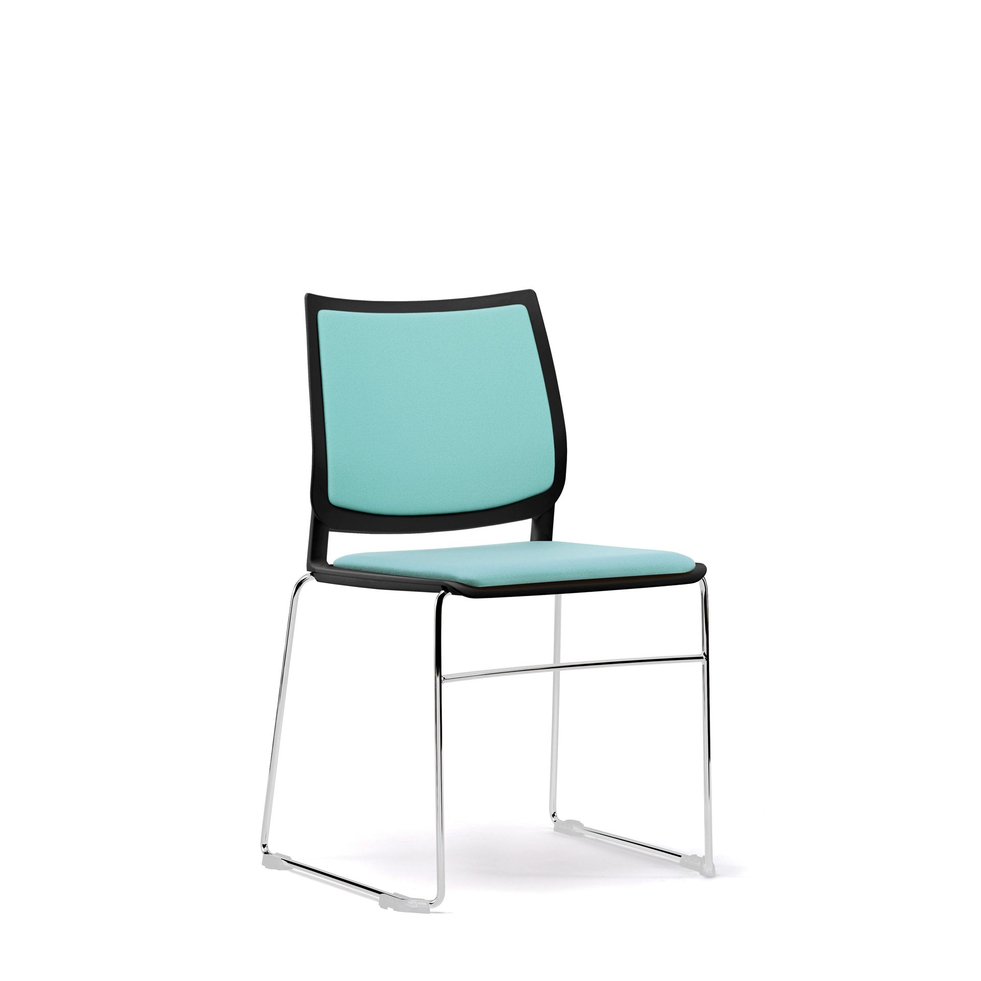 Stackable sled chair