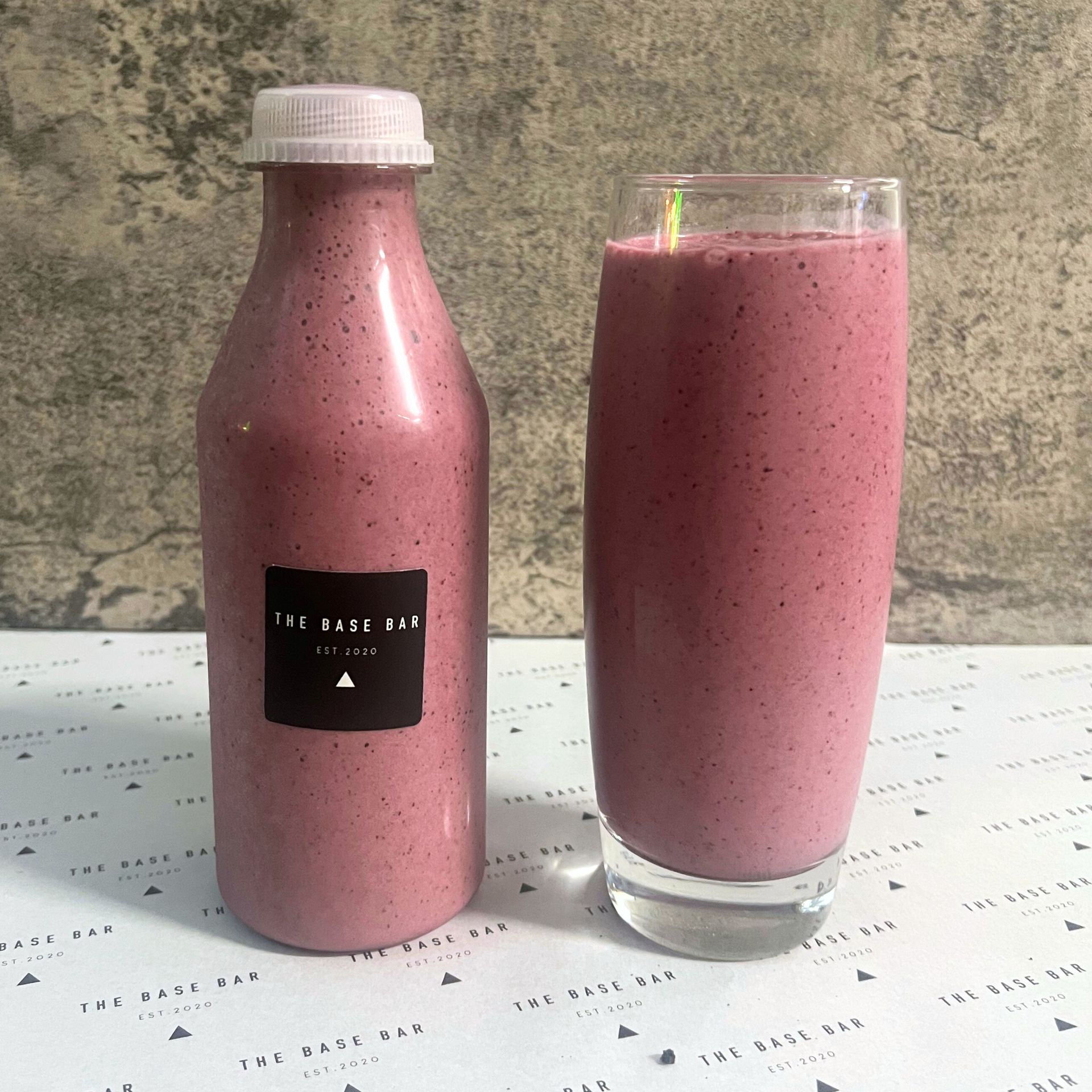 The Base Bar Berry Blast Smoothie