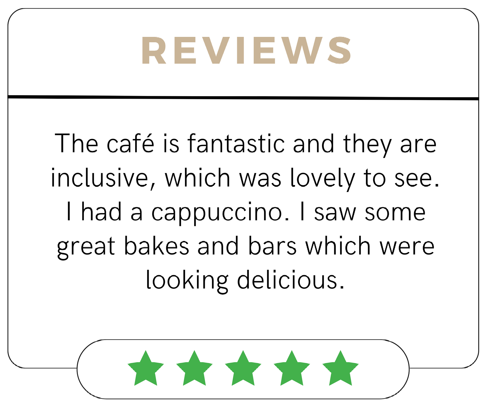 The Base Bar 5 Star Google Review