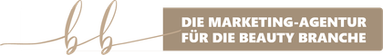 A logo for die marketing agentur for die beauty branche