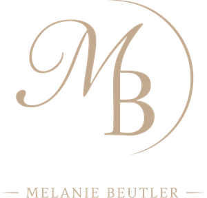 Ein Logo für eine Firma namens Melanie Beutler