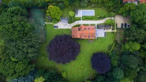 House Aerial View — Lisle, IL – Jim Dhamer Plumbing and Sewer, Inc. House Aerial View — Lisle, IL – Jim Dhamer Plumbing and Sewer, Inc.