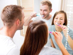 Siblings Brusing Teeth — Lisle, IL – Jim Dhamer Plumbing and Sewer, Inc. Siblings Brusing Teeth — Lisle, IL – Jim Dhamer Plumbing and Sewer, Inc.