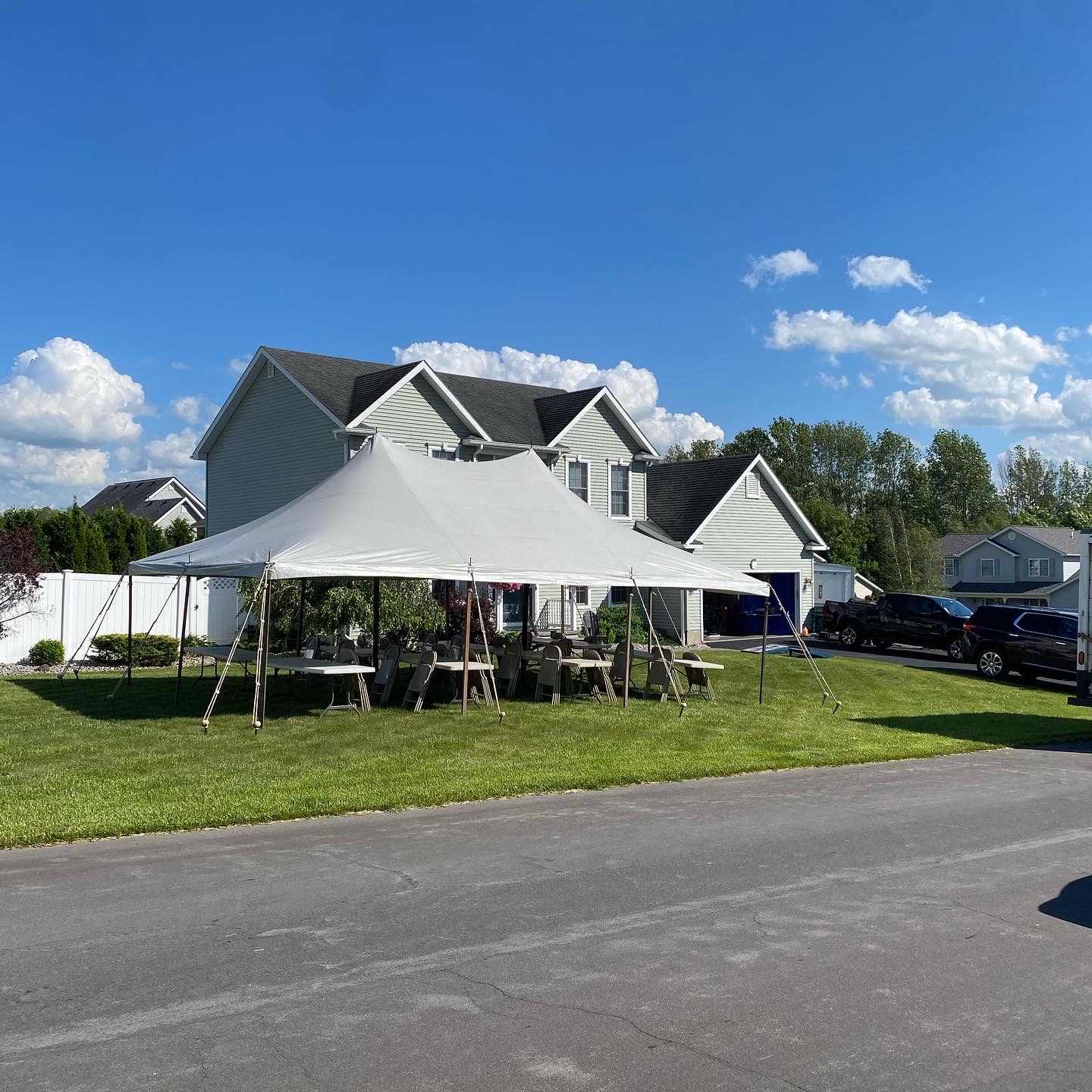 CNY Tent Rentals Westmoreland NY, Rent a tent, tables chairs in Central