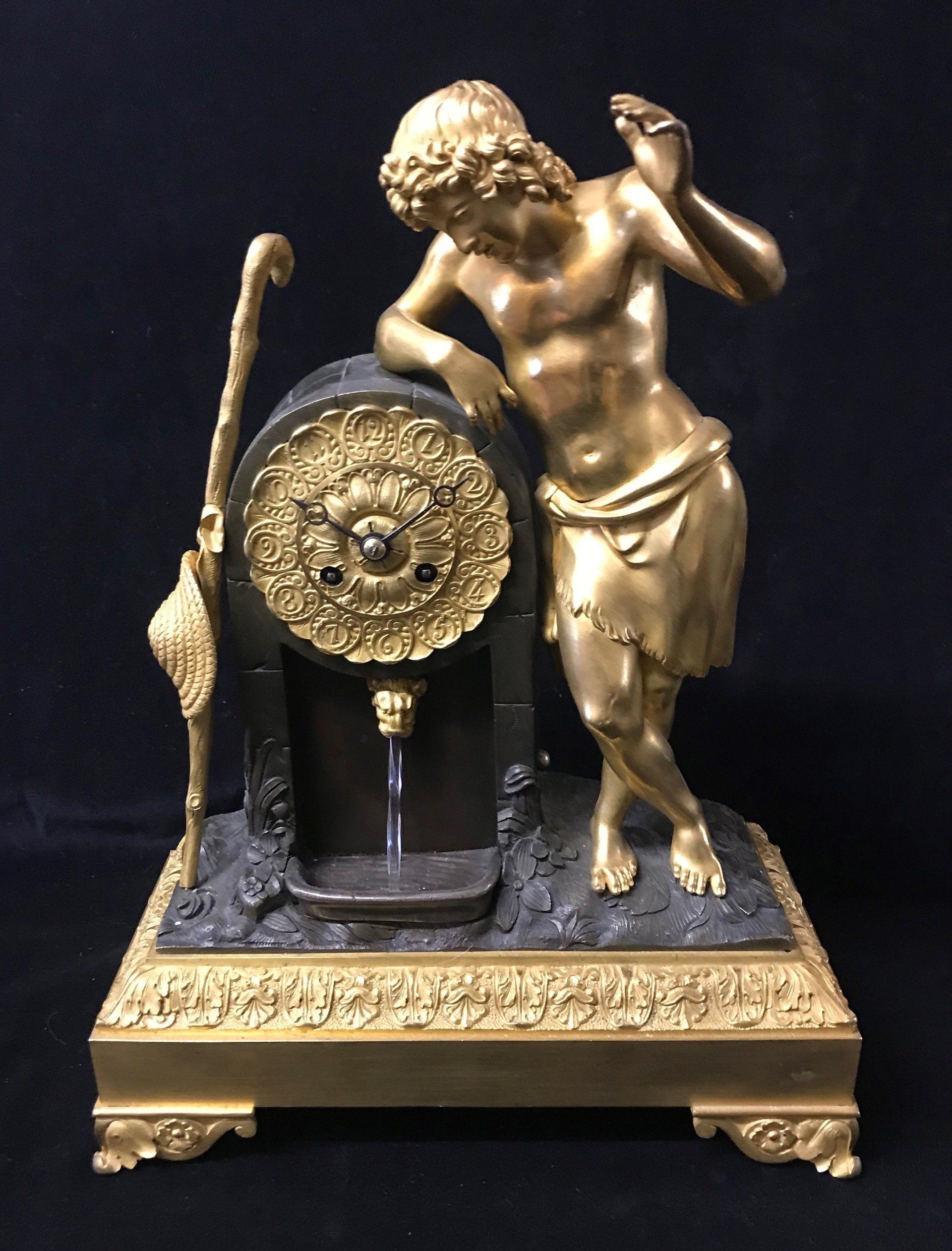 Click image for details Bronze Fountain Automaton Clock