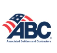 ABC logo with a red, white, and blue American flag star and the text “Associated Builders and Contractors”