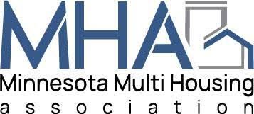 Minnesota Multi Housing Association logo in blue and gray