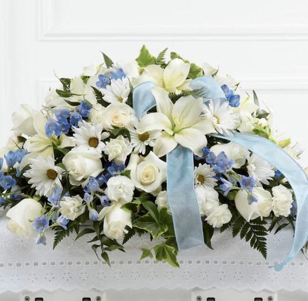 Tender Treasure Casket Spray