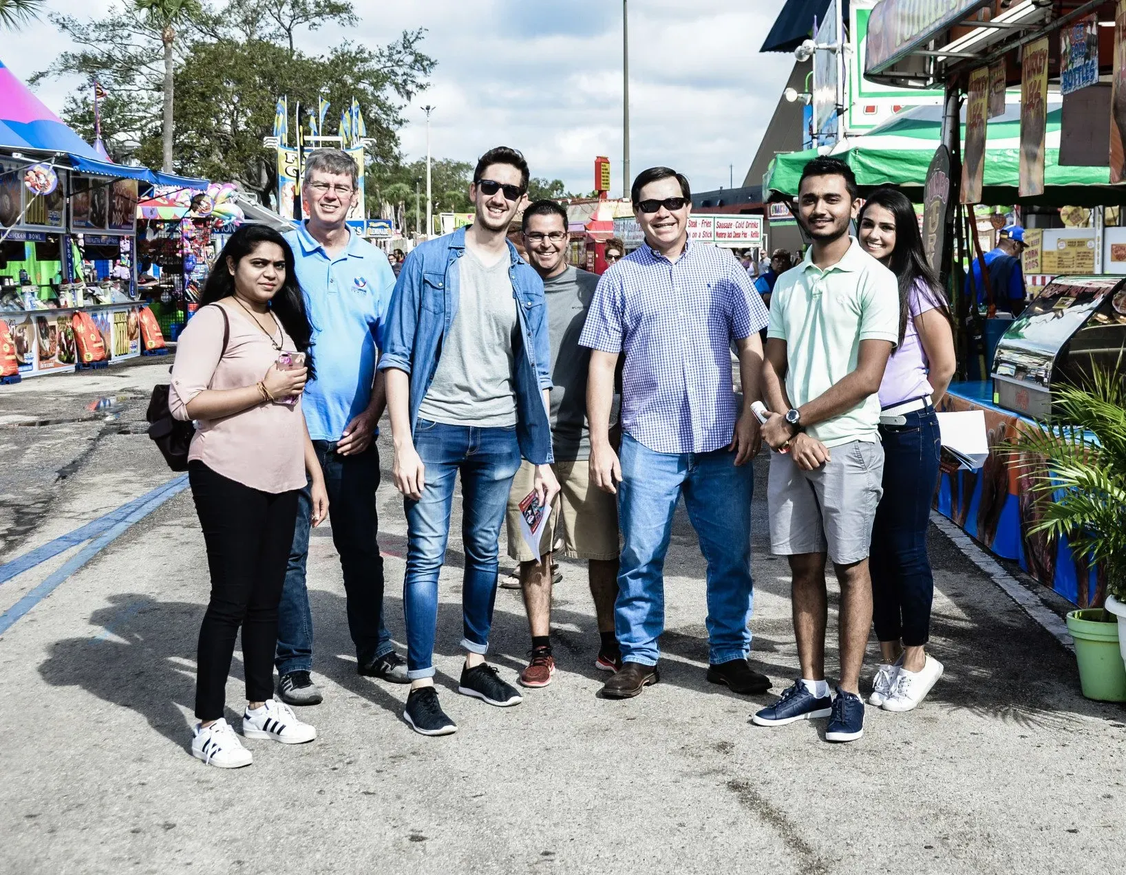Group Of Five People Outdoors — Tampa, FL — Tampa Language Center