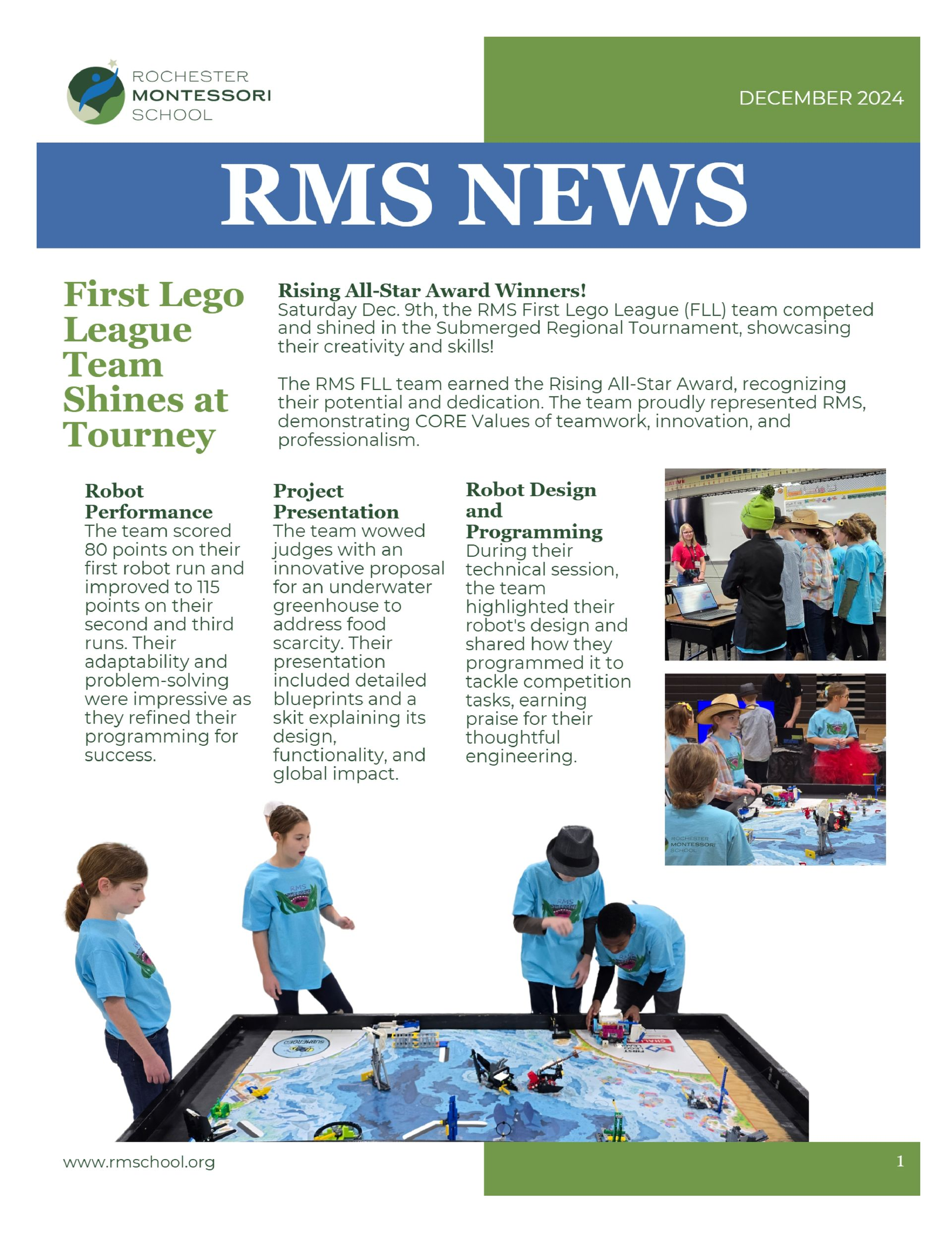 December 2024 Newsletter