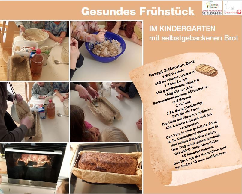 Gesundes Frühstück im Kindergarten