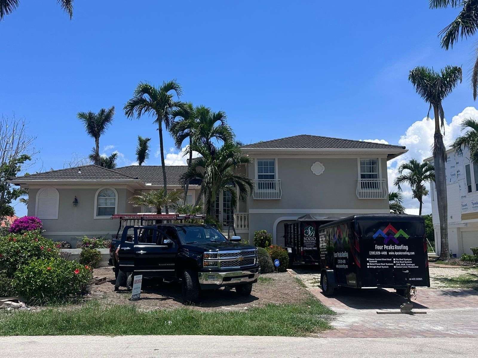 New Roof in Marco Island by Four Peaks Roofing