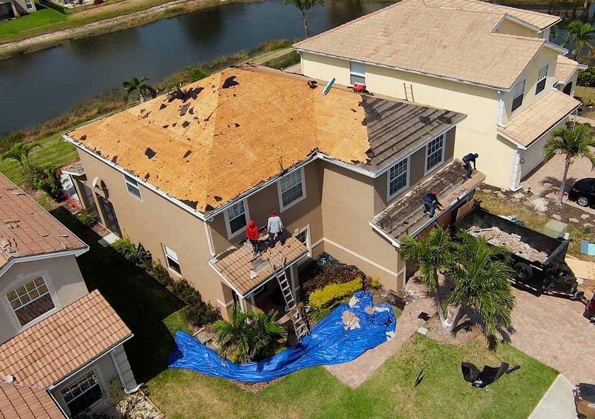 Roof Replacement by Four Peaks Roofing Cape Coral