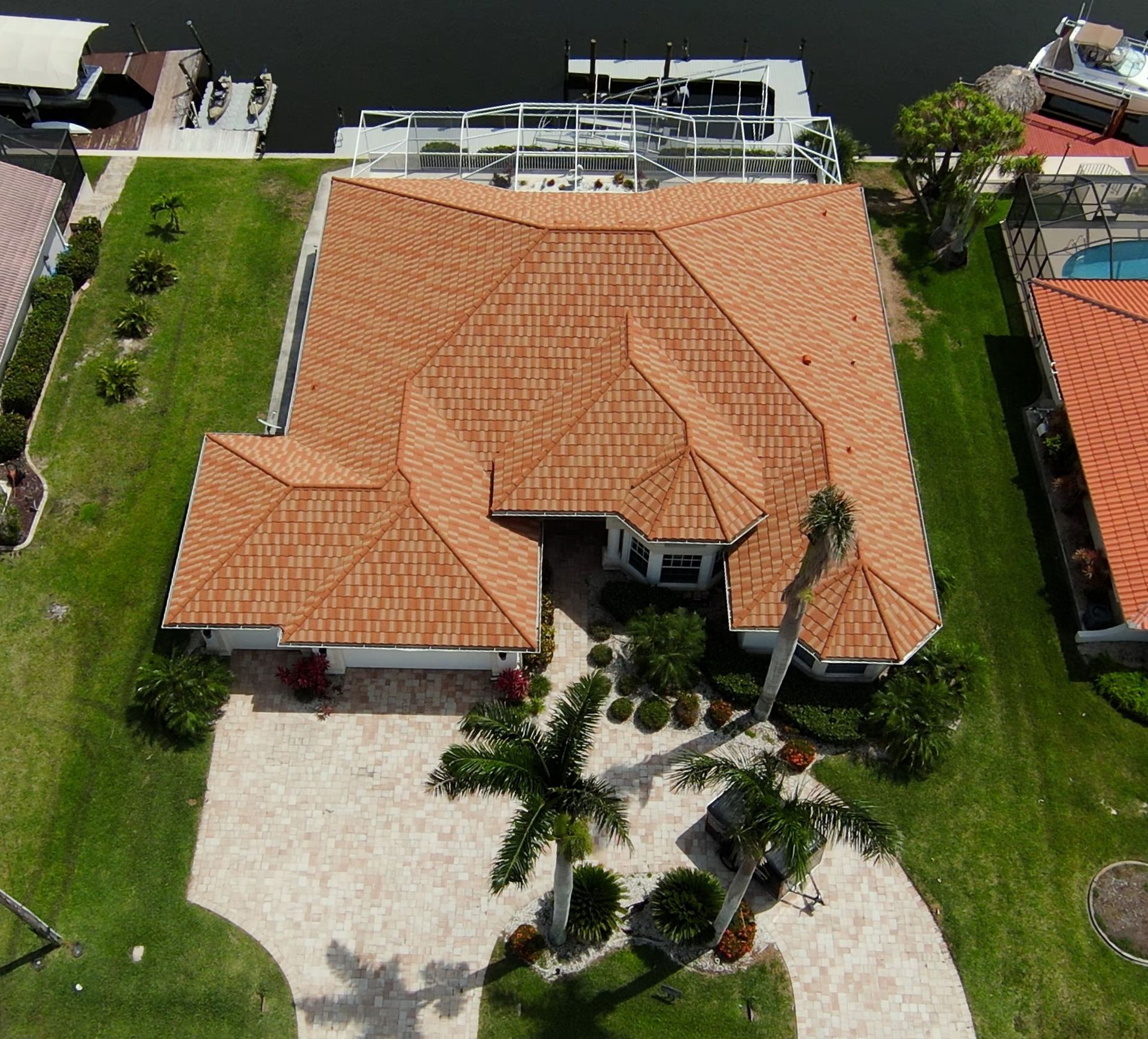 Stone Coated Steel Roofing by Four Peaks Roofing of Cape Coral