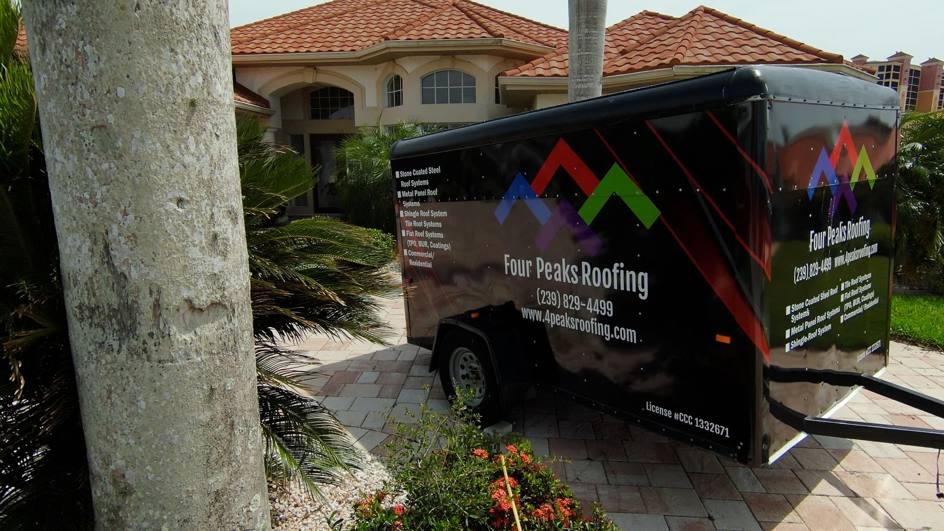 New Roof in Cape Coral by Four Peaks Roofing