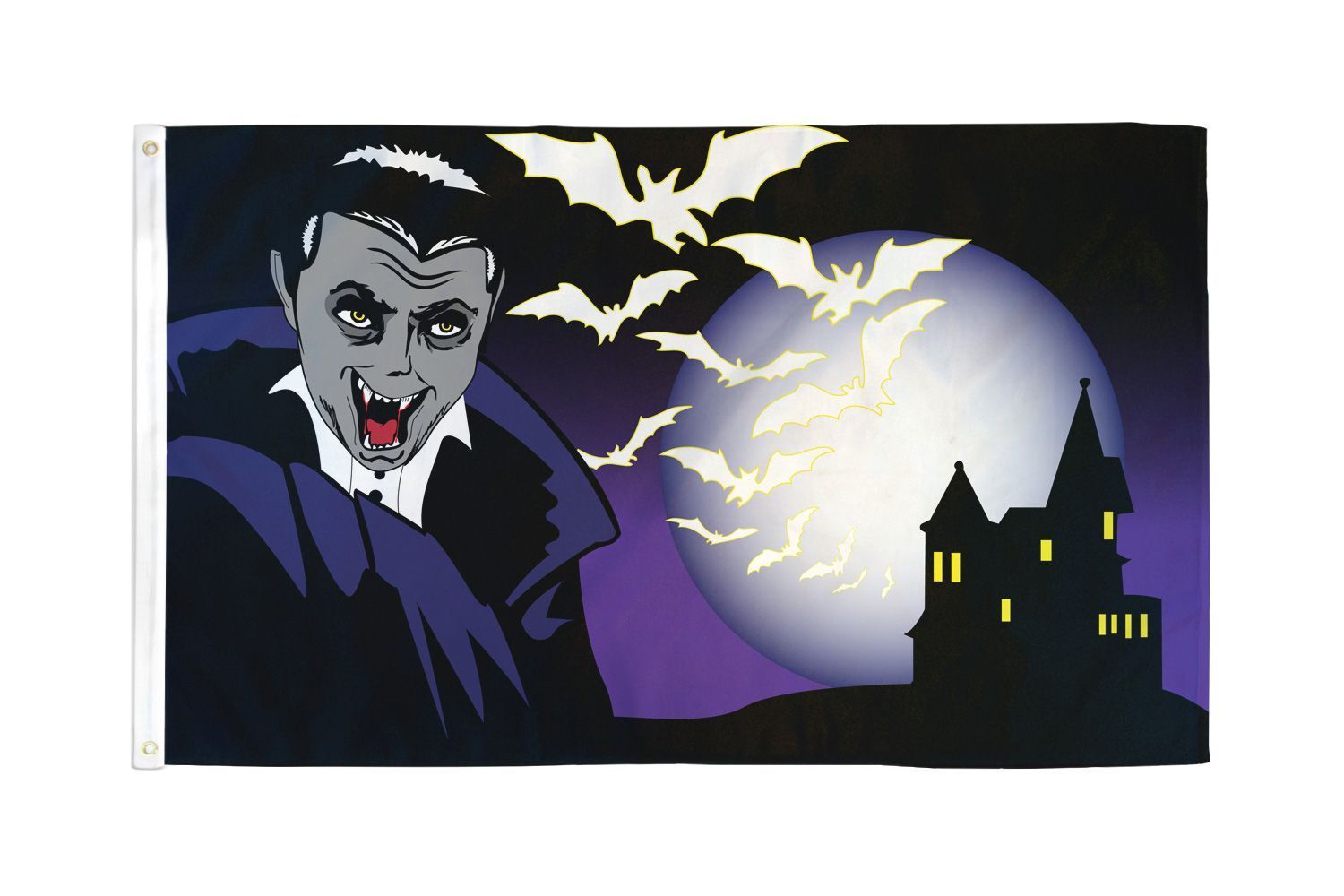 Halloween Vampire Flag — Omaha, NE — A -1 Flags, Poles, and Repair