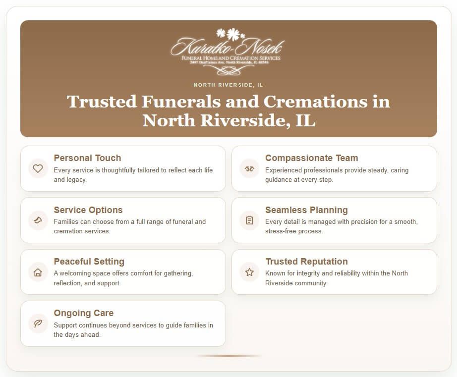 trusted funerals and cremations in North Riverside, IL