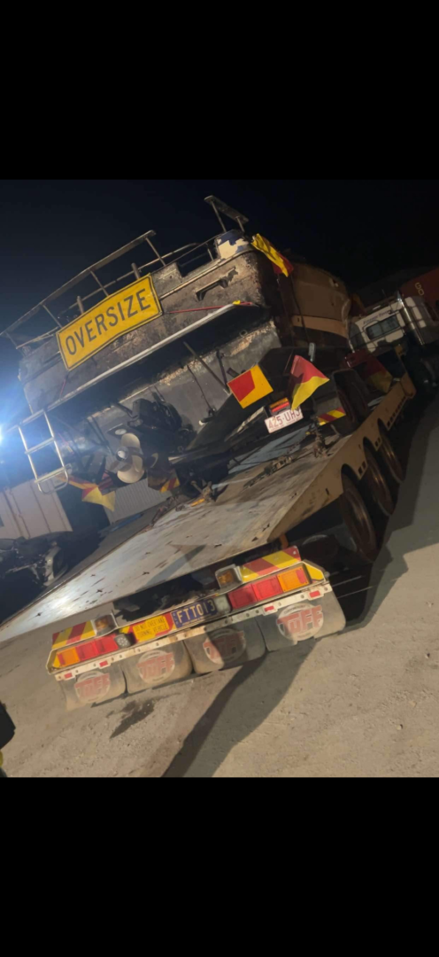 Large truck with 