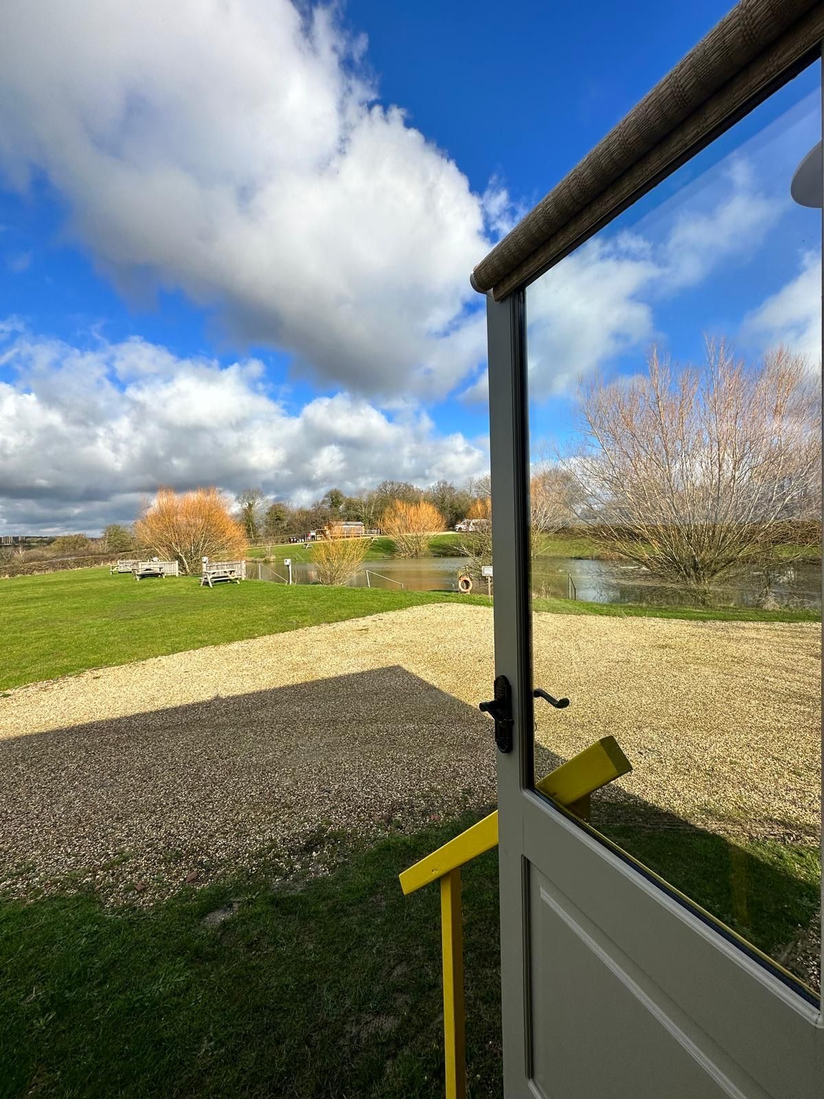 View of lake from Shepherds hut