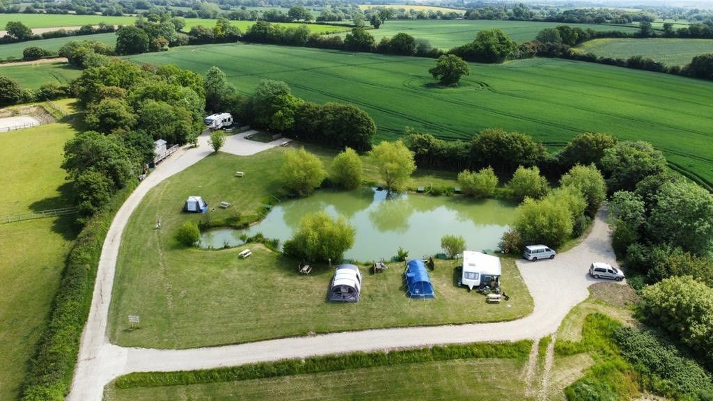 Beautiful views of Suffolk's rolling hills