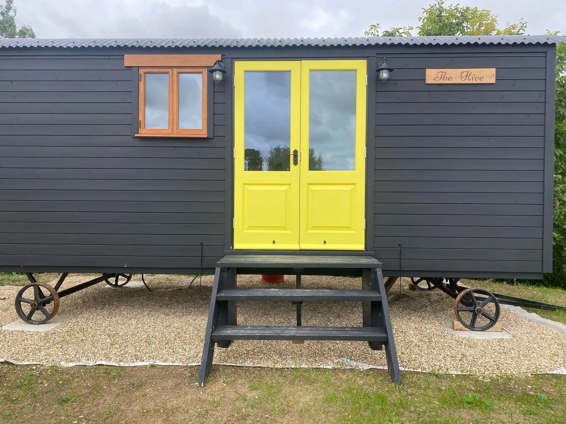 Front of Shepherds hut